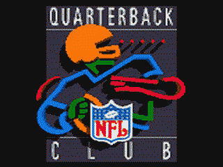 NFL Quarterback Club 95 back cover for Sega Game Gear